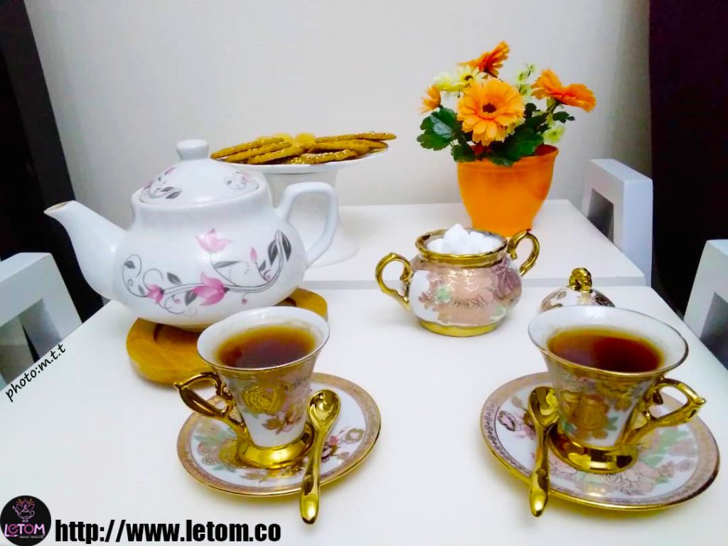Iranian black tea cup