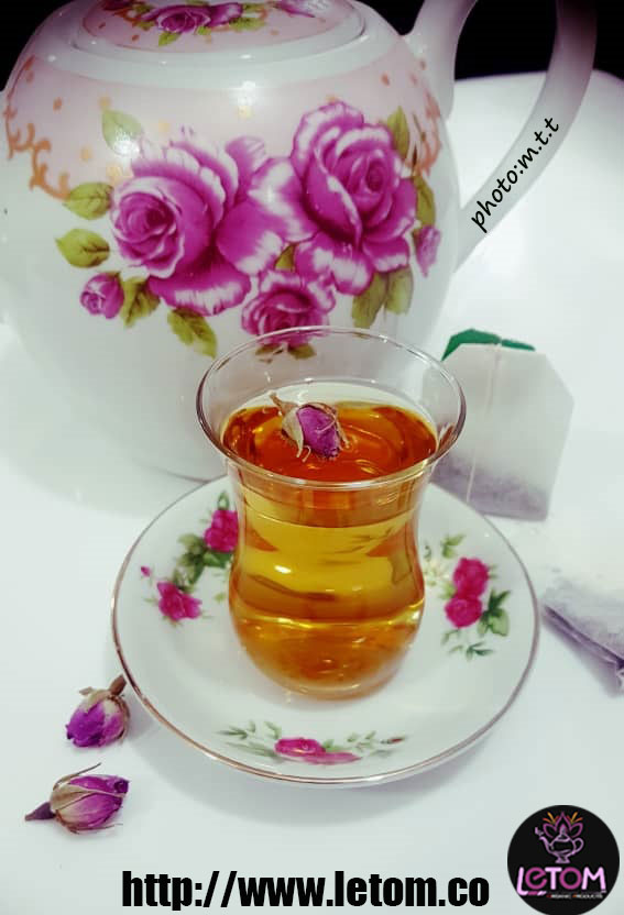 damask rose tea