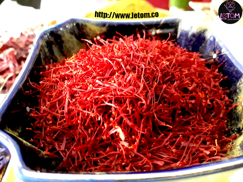 Natural saffron in the wholesale of Letom herbs, wholesale of the best Iranian saffron