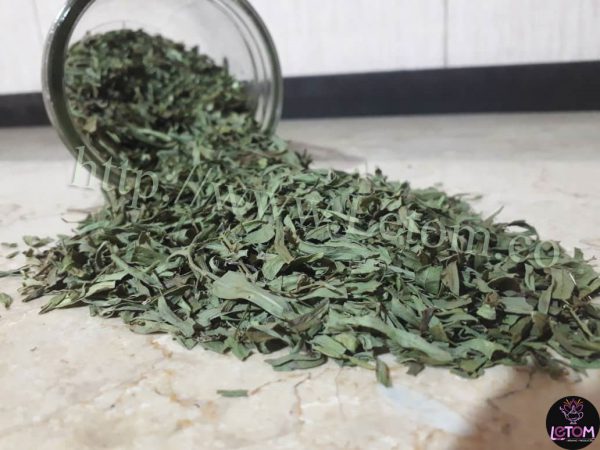 The best dried natural tarragon herb in a glass container