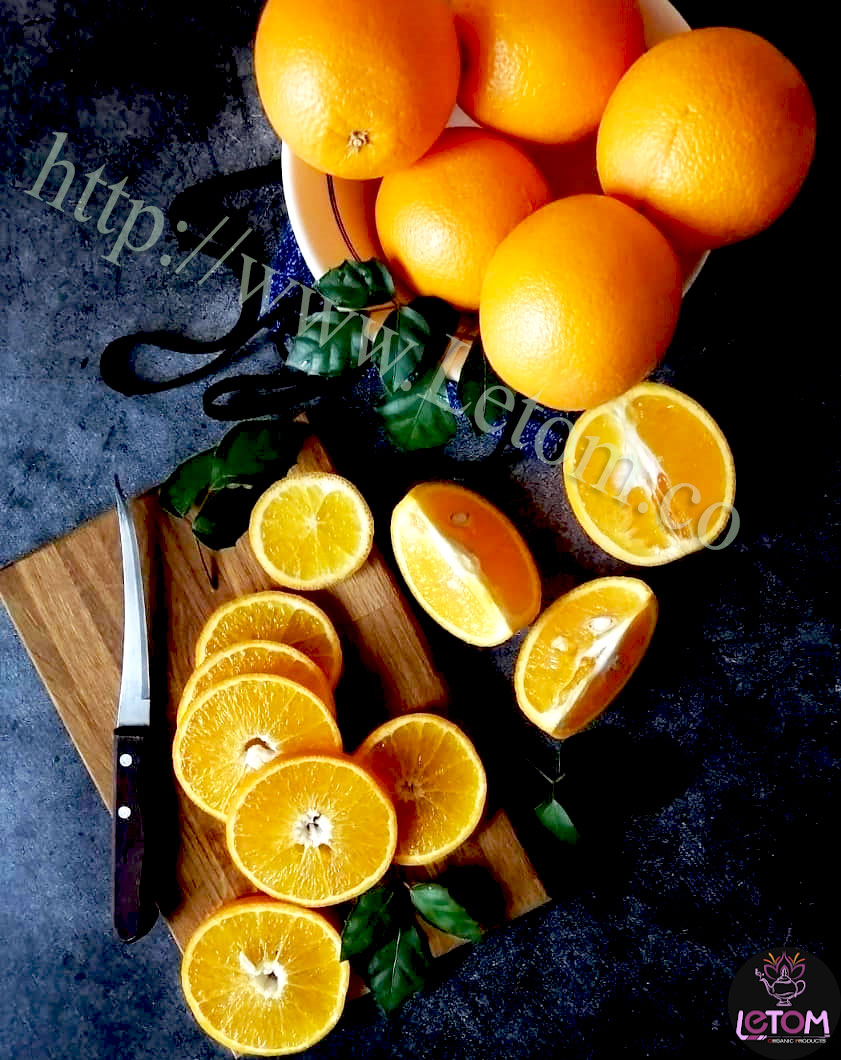 Use of  oranges in cooking