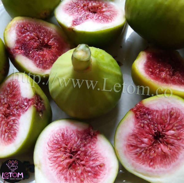 Slices of the best natural fig fruit