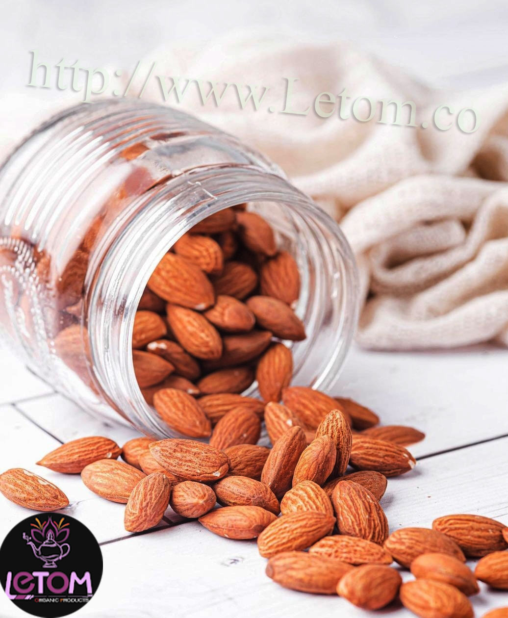 Use natural fat burners such as almonds
