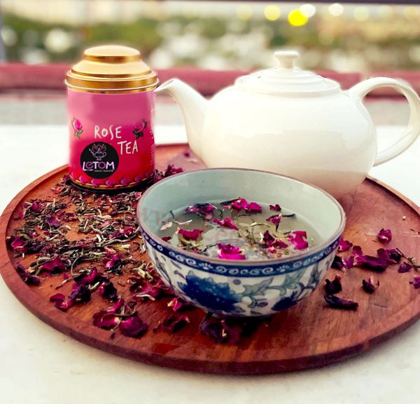 -rose herbal tea